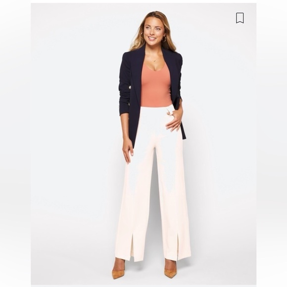 NWT Women’s ONE5ONE Taylor Wide Leg Pant Size XL | Off-White | NWT - Picture 4 of 8